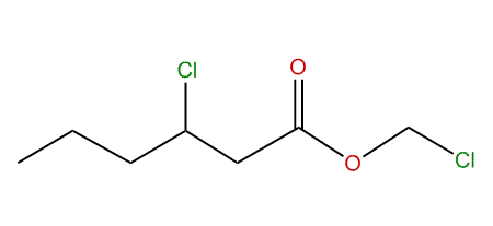 Chloromethyl 3-chlorohexanoate